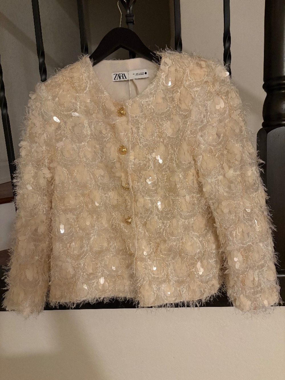 Zra Cream Blazer